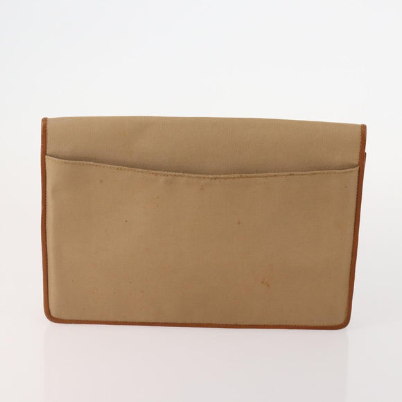 CELINE Macadam Canvas Clutch Bag PVC Leather 5 Set Brown Black beige Auth 170526