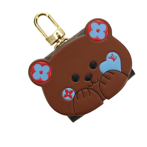 LOUIS VUITTON AirPods Pro Case Monogram Earphone case Brown M01361 Auth 170528M