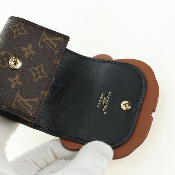 LOUIS VUITTON AirPods Pro Case Monogram Earphone case Brown M01361 Auth 170528M