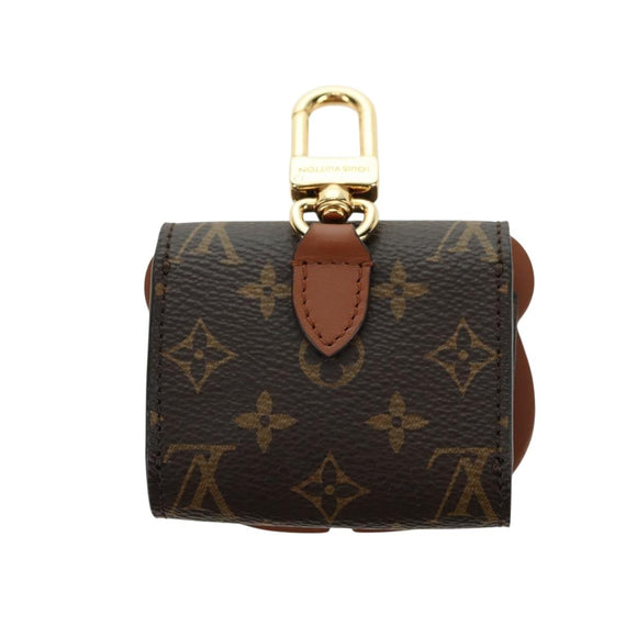 LOUIS VUITTON AirPods Pro Case Monogram Earphone case Brown M01361 Auth 170528M