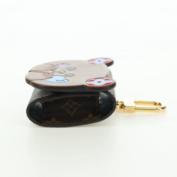 LOUIS VUITTON AirPods Pro Case Monogram Earphone case Brown M01361 Auth 170528M