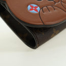 LOUIS VUITTON AirPods Pro Case Monogram Earphone case Brown M01361 Auth 170528M-7