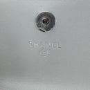 CHANEL Chain Shoulder Bag Leather Silver CC Auth 170531SAM-17
