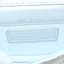 CHANEL Chain Shoulder Bag Leather Silver CC Auth 170531SAM-18