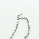 CHANEL Chain Shoulder Bag Leather Silver CC Auth 170531SAM-9
