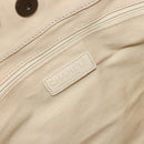 CHANEL Tragetasche Canvas Schwarz Silber CC Authentisch 170532-11