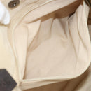 CHANEL Tote Bag Canvas Black Silver CC Auth 170532-20