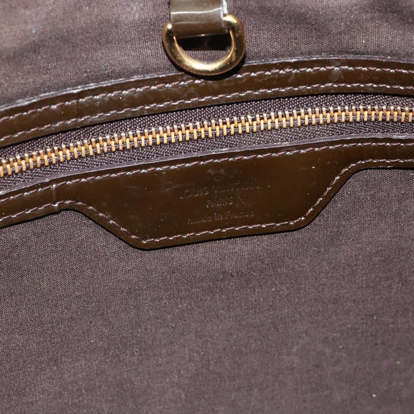 LOUIS VUITTON Monogram Vernis Wilshire GM Tote Bag Amarante M91649 Auth 170536
