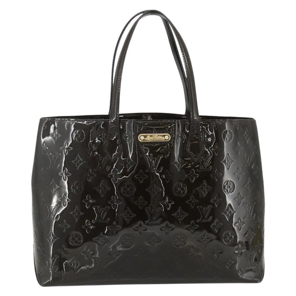 LOUIS VUITTON Monogram Vernis Wilshire GM Tote Bag Amarante M91649 Auth 170536
