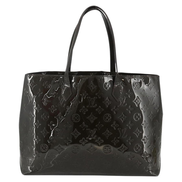 LOUIS VUITTON Monogram Vernis Wilshire GM Tote Bag Amarante M91649 Auth 170536
