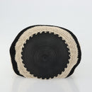 CHANEL Handtas Stro Beige CC Auth 170539-5
