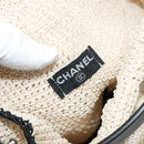 CHANEL Handtas Stro Beige CC Auth 170539-18