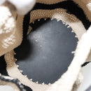 CHANEL Handtas Stro Beige CC Auth 170539-11
