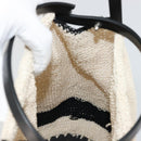 CHANEL Handtas Stro Beige CC Auth 170539-19