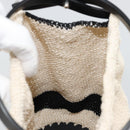CHANEL Handtas Stro Beige CC Auth 170539-20