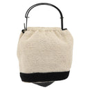 CHANEL Handtas Stro Beige CC Auth 170539-2