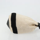 CHANEL Handtas Stro Beige CC Auth 170539-3