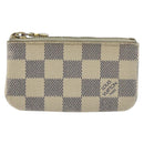 LOUIS VUITTON Damier Azur Pochette Cles Coin Purse N62659 LV Auth 170542-13