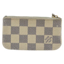 LOUIS VUITTON Damier Azur Pochette Cles Coin Purse N62659 LV Auth 170542-2