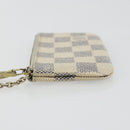 LOUIS VUITTON Damier Azur Pochette Cles Coin Purse N62659 LV Auth 170542-4