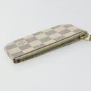 LOUIS VUITTON Damier Azur Pochette Cles Coin Purse N62659 LV Auth 170542-5