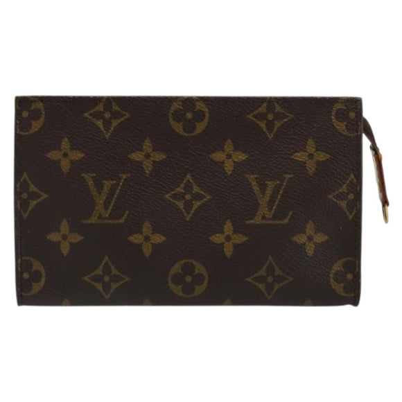 LOUIS VUITTON Monogram Bucket PM Accessory Pouch LV Auth 170543