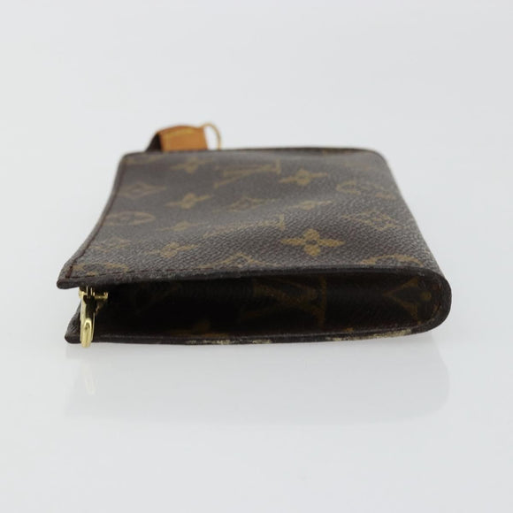LOUIS VUITTON Monogram Bucket PM Accessory Pouch LV Auth 170543