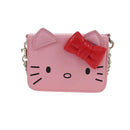 BALENCIAGA Mini Chain Wallet Kitty Leather Pink Silver 623241 Auth 170544SM-2
