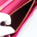 Miu Miu Chain Shoulder Bag Leather Pink Gold Auth 170545A-10