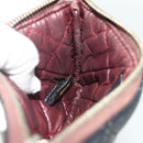 CHANEL Pouch Caviar Skin Black Gold CC Auth 170547A-17