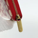 LOUIS VUITTON Yayoi Kusama Zippy Wallet Long Wallet Red M91572 LV Auth 170548A-8