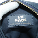 LOUIS VUITTON Denim LVxNIGO Double Phone Pouch Bag Blue M81060 Auth 170550SM-20