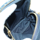 LOUIS VUITTON Denim LVxNIGO Double Phone Pouch Bag Blue M81060 Auth 170550SM-11