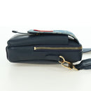 LOUIS VUITTON Denim LVxNIGO Double Phone Pouch Bag Blue M81060 Auth 170550SM-4