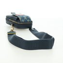 LOUIS VUITTON Denim LVxNIGO Double Phone Pouch Bag Blue M81060 Auth 170550SM-7