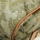 LOUIS VUITTON Monogram Camouflage Jasmine Boston Bag Green M95772 Auth 170551SAV-17