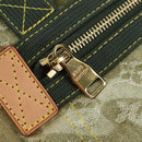 LOUIS VUITTON Monogram Camouflage Jasmine Boston Bag Green M95772 Auth 170551SAV-18