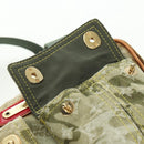 LOUIS VUITTON Monogram Camouflage Jasmine Boston Bag Green M95772 Auth 170551SAV-21