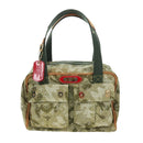 LOUIS VUITTON Monogram Camouflage Jasmine Boston Bag Green M95772 Auth 170551SAV-13