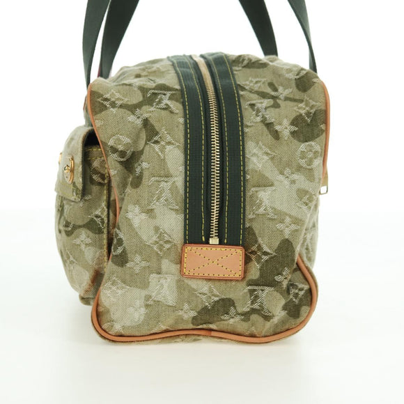 LOUIS VUITTON Monogram Camouflage Jasmine Boston Bag Green M95772 Auth 170551SAV