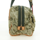 LOUIS VUITTON Monogram Camouflage Jasmine Boston Bag Green M95772 Auth 170551SAV-4