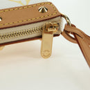 LOUIS VUITTON Monogram Multicolor Pochette Pouch White M92649 LV Auth 170552SAV-17