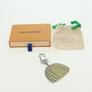 LOUIS VUITTON Porte Cles Pumpkin Charm metal Yellow M01103 LV Auth 170553SAM-12