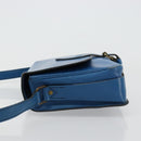 LOUIS VUITTON Epi Cartouchiere MM Shoulder Bag Blue M52245 LV Auth 170556-5