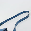 LOUIS VUITTON Epi Cartouchiere MM Shoulder Bag Blue M52245 LV Auth 170556-8