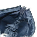 Christian Dior Trotter Canvas Accessory Pouch Black Silver Auth 170558V-19