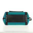 Chloe Alice Hand Bag Leather 2way Blue Gold Auth 170574V-11