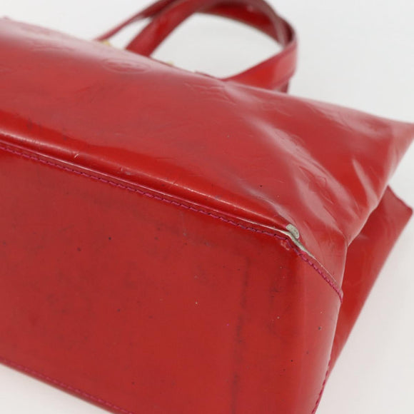 LOUIS VUITTON Monogram Vernis Wilshire PM Hand Bag Rose Pop M93643 Auth 170575