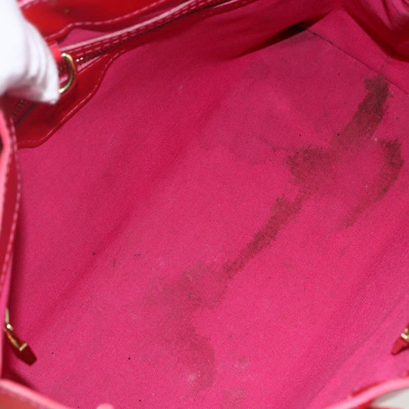 LOUIS VUITTON Monogram Vernis Wilshire PM Hand Bag Rose Pop M93643 Auth 170575