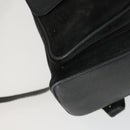 GUCCI Bamboo Backpack Suede Leather Black Gold 003 2058 0016 Auth 170577-12